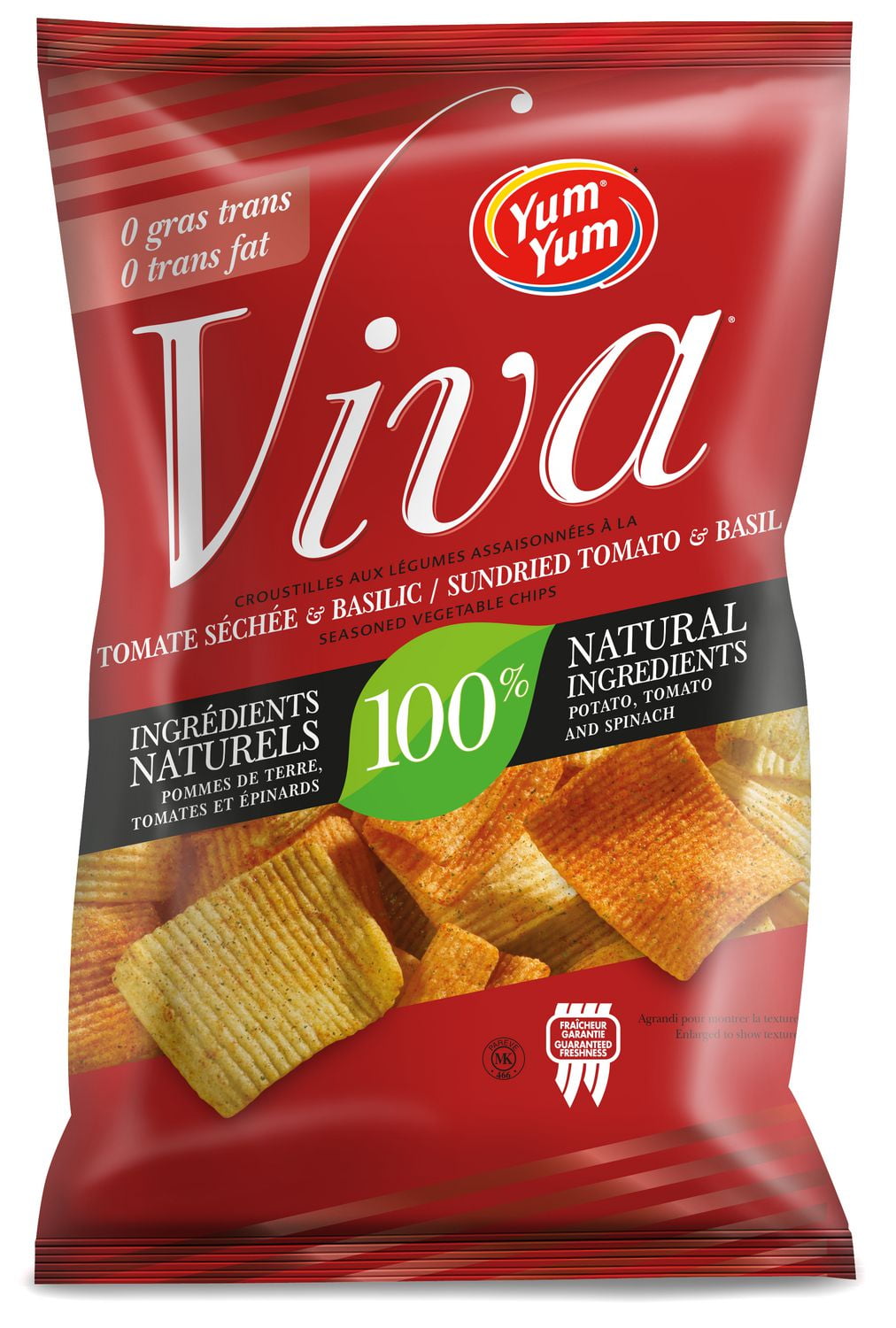 Yum Yum Viva Sundried Tomatoes and Basil Seasoned Veggie Chips Walmart Canada