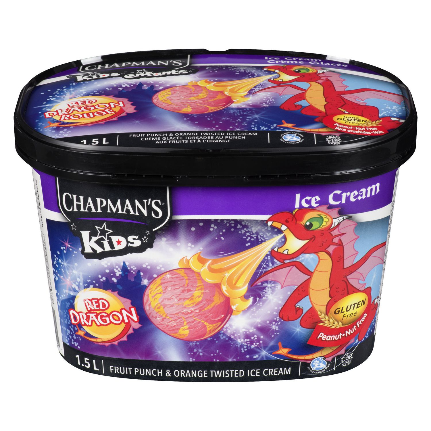 Fruity Religiøs Kirkestol Chapman's Ice Cream Chapman's Kids Red Dragon Ice Cream | Walmart Canada