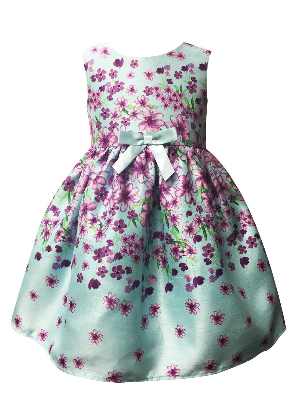 baby Girls' Infant Print Shantung Sleeveless Dress Walmart Canada