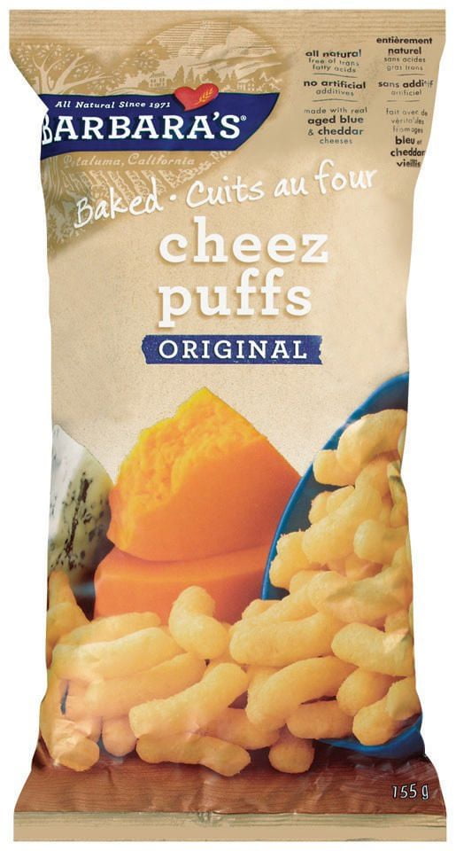 Barbara's Bakery Original Cheese Puffs Walmart Canada