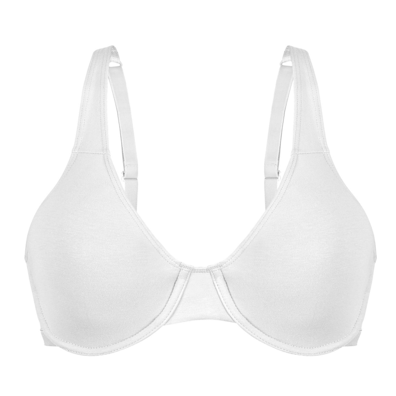 Bestform 9700100 Soutien-gorge t-shirt extensible en coton non doublé avec soutien à armatures