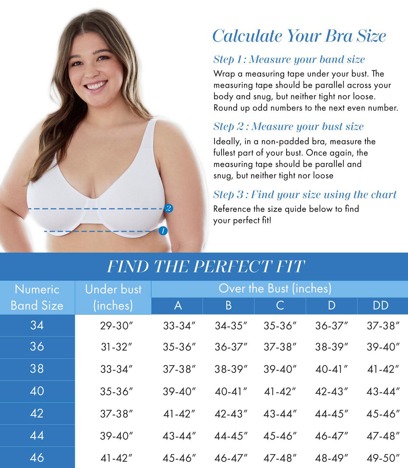 Bestform 9700100 Soutien-gorge t-shirt extensible en coton non doublé avec soutien à armatures