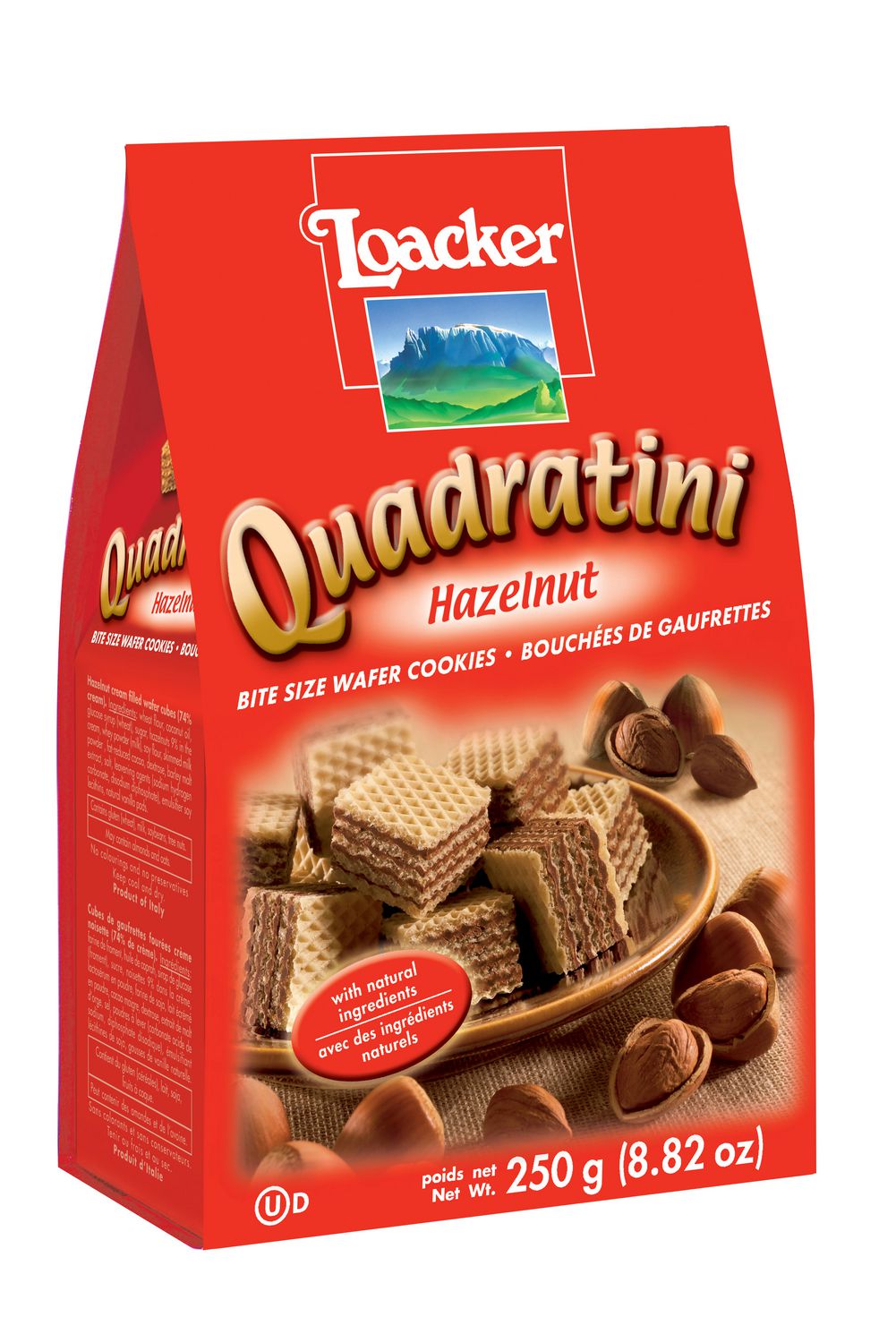 Loacker Quadratini Hazelnut Wafer Cookies Walmart Canada