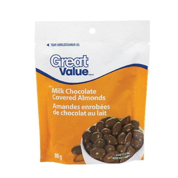 Great Value Milk Chocolate Covered Almonds Walmart.ca
