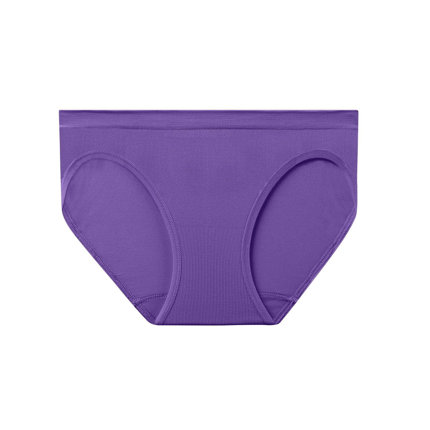 Fruit of the Loom Girls Seamless Bikini Underwear, 6-Pack, Sizes 6-16