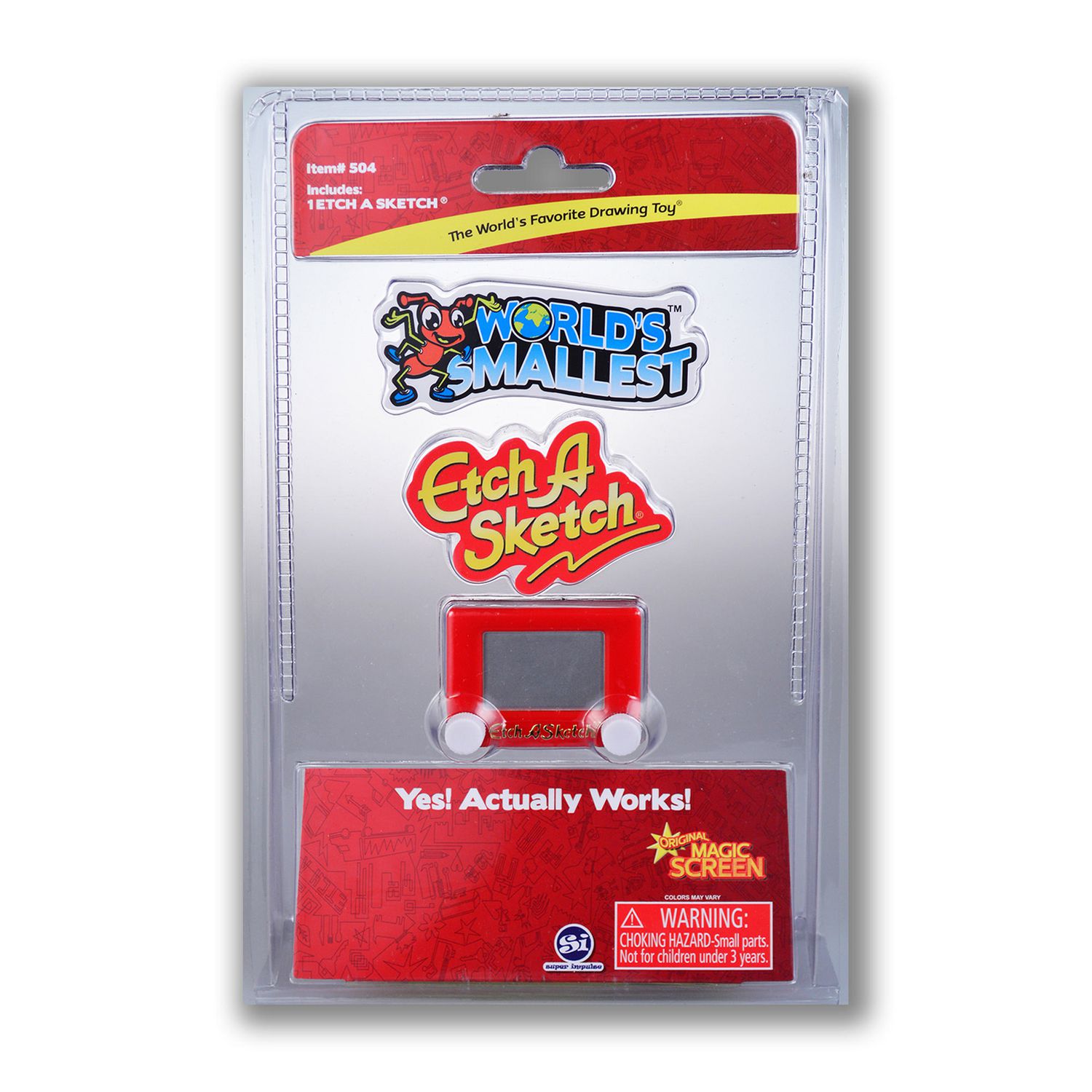 Etch A Sketch Classic, Drawing Toy with Magic Screen, for Ages 3 and up  (Style May Vary)