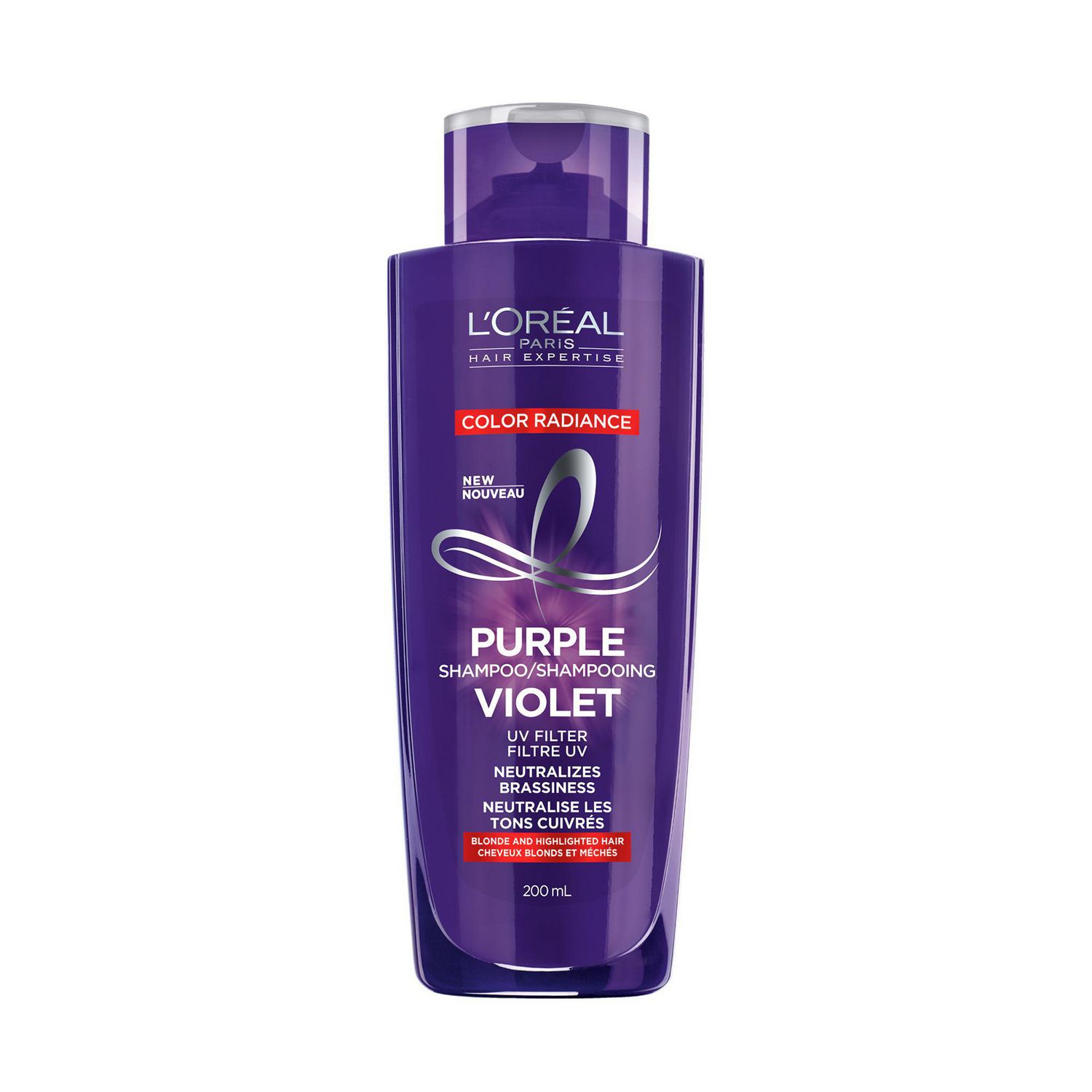 L Oreal Paris Hair Expertise Color Radiance Purple Shampoo Walmart Canada