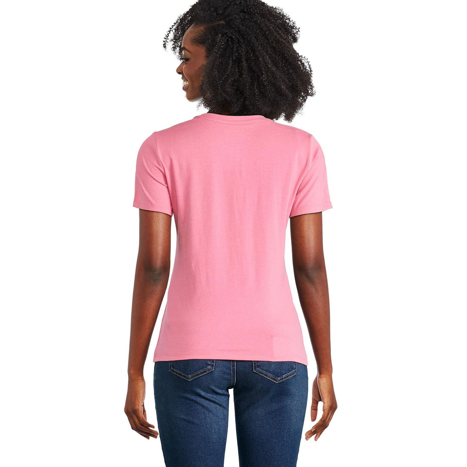 T-shirt avec imprimé graphique Fraisinette pour femmes Tailles TP–TG