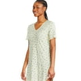thumbnail image 2 of George Women's Pointelle Sleepshirt, 2 of 6