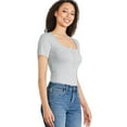 thumbnail image 2 of George Women's Henley Bodysuit, 2 of 6