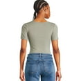 thumbnail image 3 of George Women's Henley Bodysuit, 3 of 6