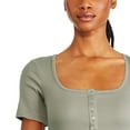 thumbnail image 4 of George Women's Henley Bodysuit, 4 of 6