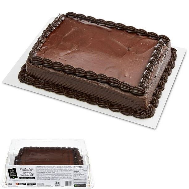 Your Fresh Market Chocolate Fudge Celebration Cake Walmart.ca