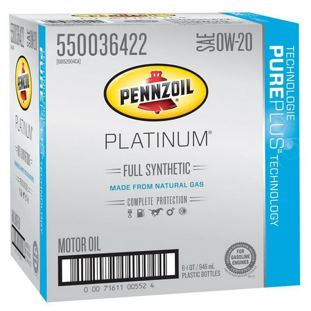 Pennzoil Platinum Full Synthetic 0W30 Motor Oil