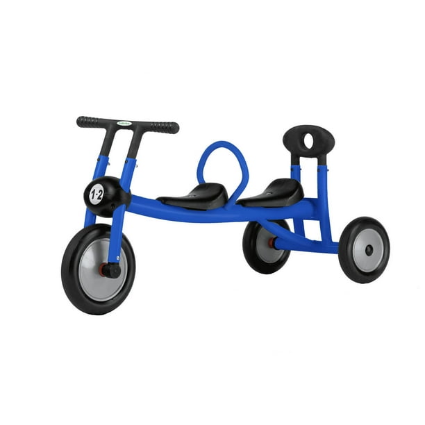 Trotteur tricycle pilote Italtrike avec 2 siège sans pédales