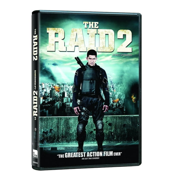 Film Raid 2 : La Vengeance (Régie imprimée sur boitier)