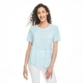 thumbnail image 1 of Penmans Women's Textured Jacquard Knit Tee, 1 of 6