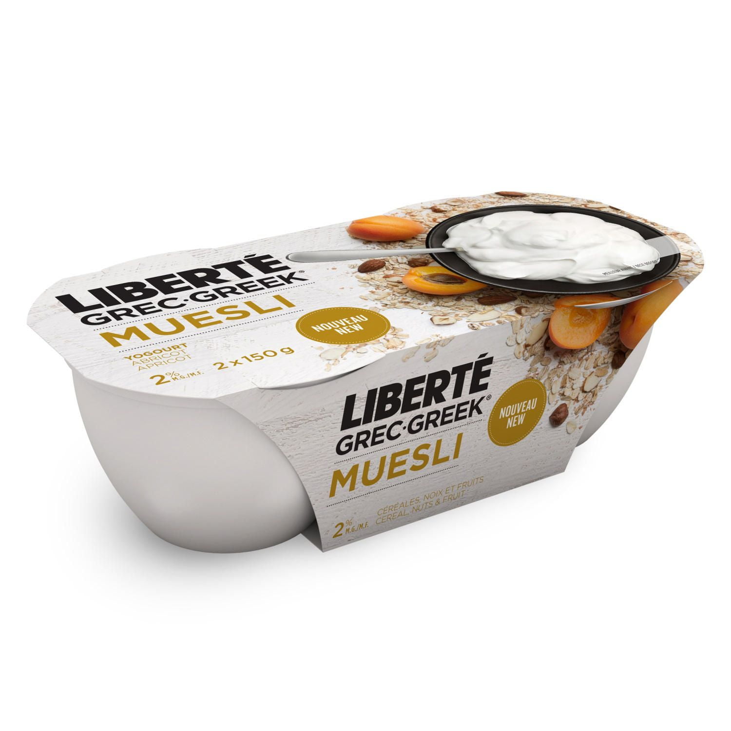 LIBERTÉ Liberte Greek Muesli Apricot Yogurt Walmart Canada