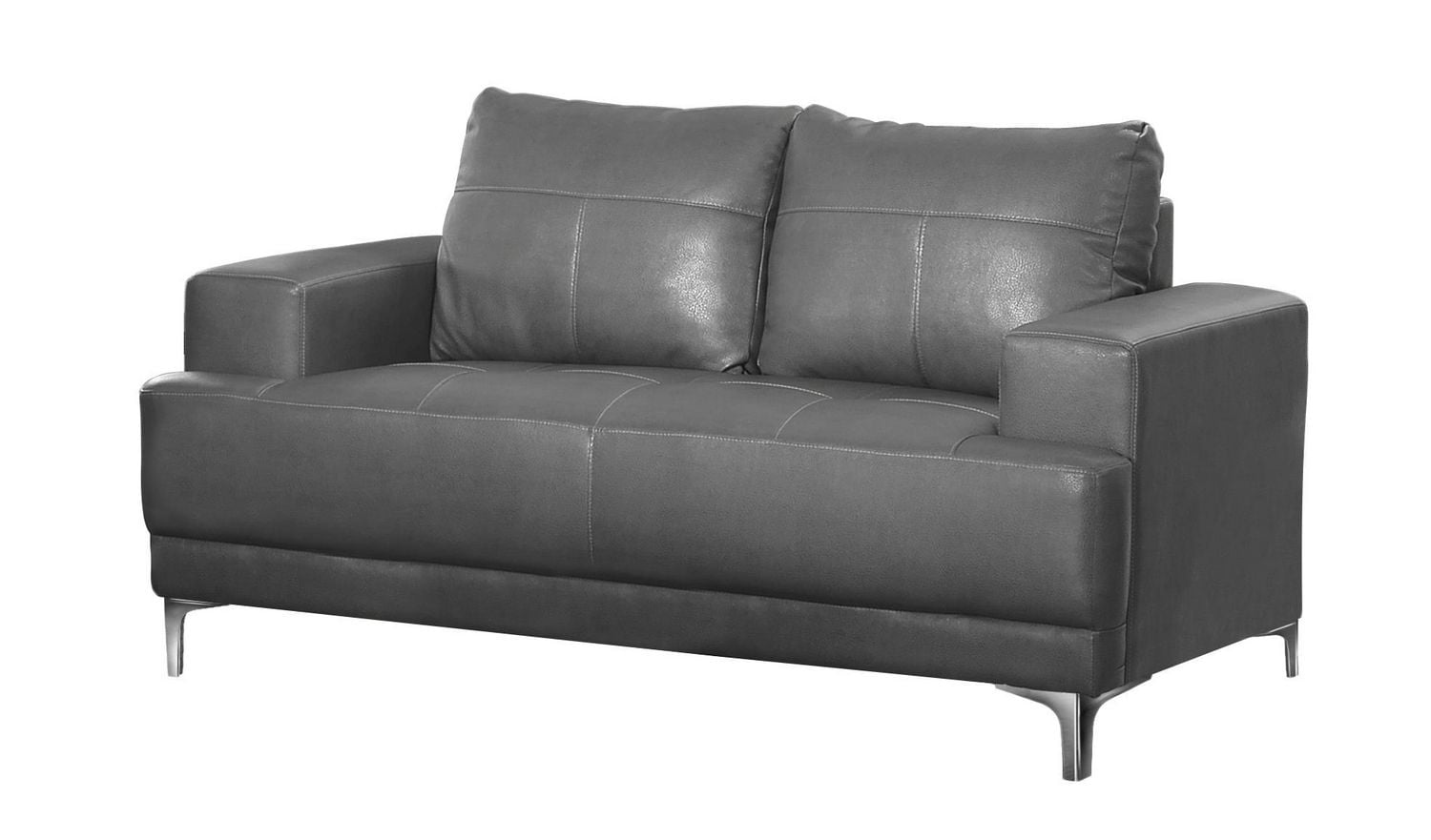 Monarch Specialties Grey Loveseat Walmart Canada