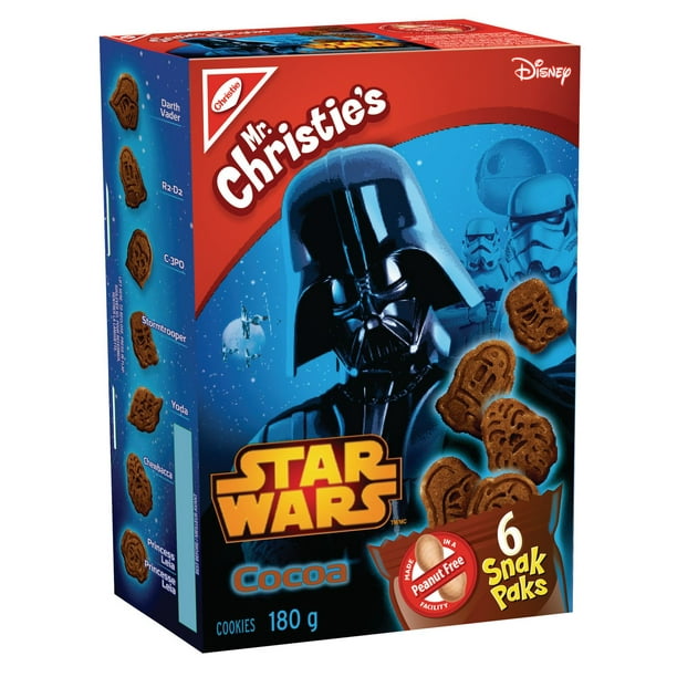 Biscuits au cacao Snak Pak de Star Wars