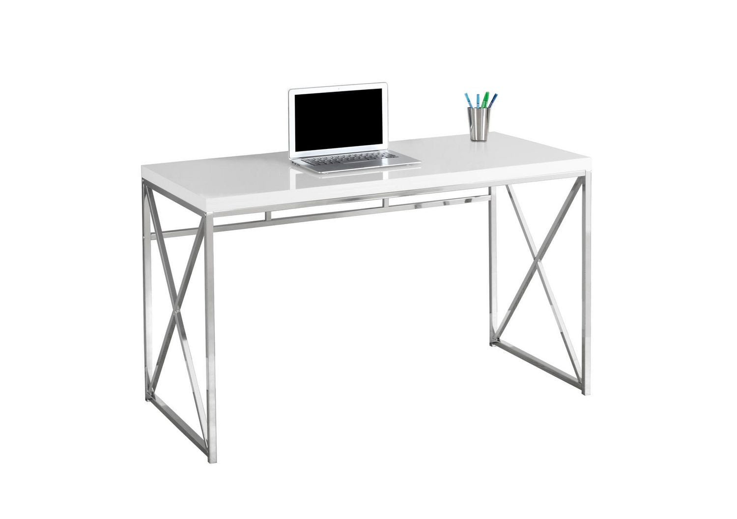 monarch metal computer desk