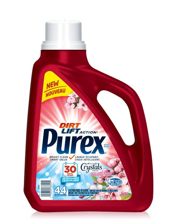 Purex with Crystals Fresh Cherry Blossom Dirt Lift Action Laundry