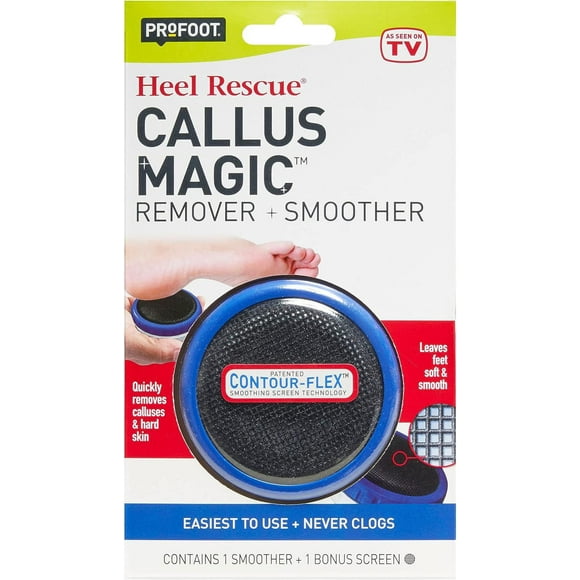 Profoot Talon Rescue Callus Magic Élimine rapidement les callosités et la peau dure.