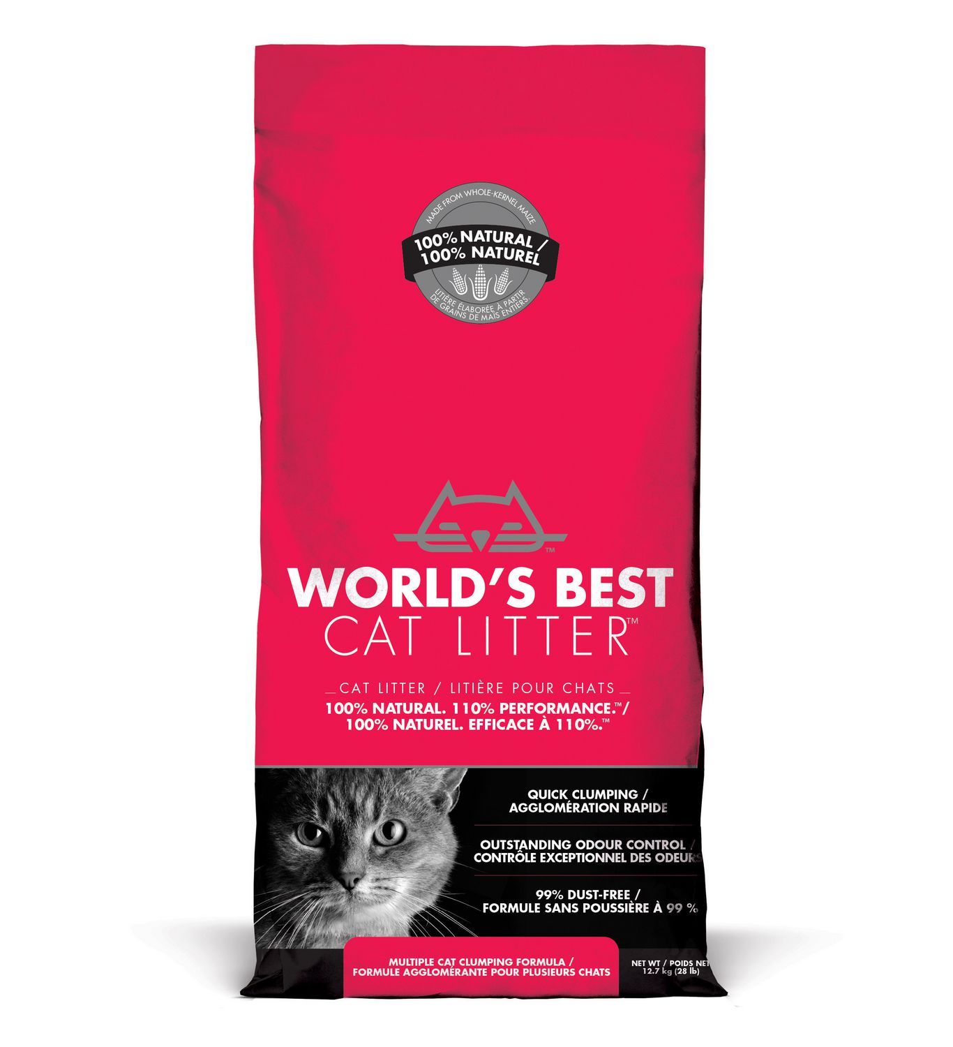 World's Best Cat Litter Multiple CAT Clumping Formula 12.7 Kg Walmart