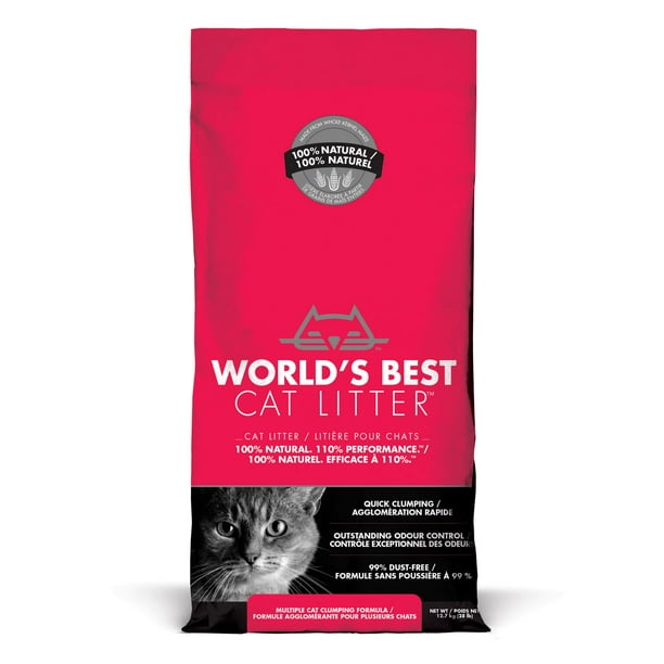 World's Best Cat Litter Multiple CAT Clumping Formula 12.7 Kg