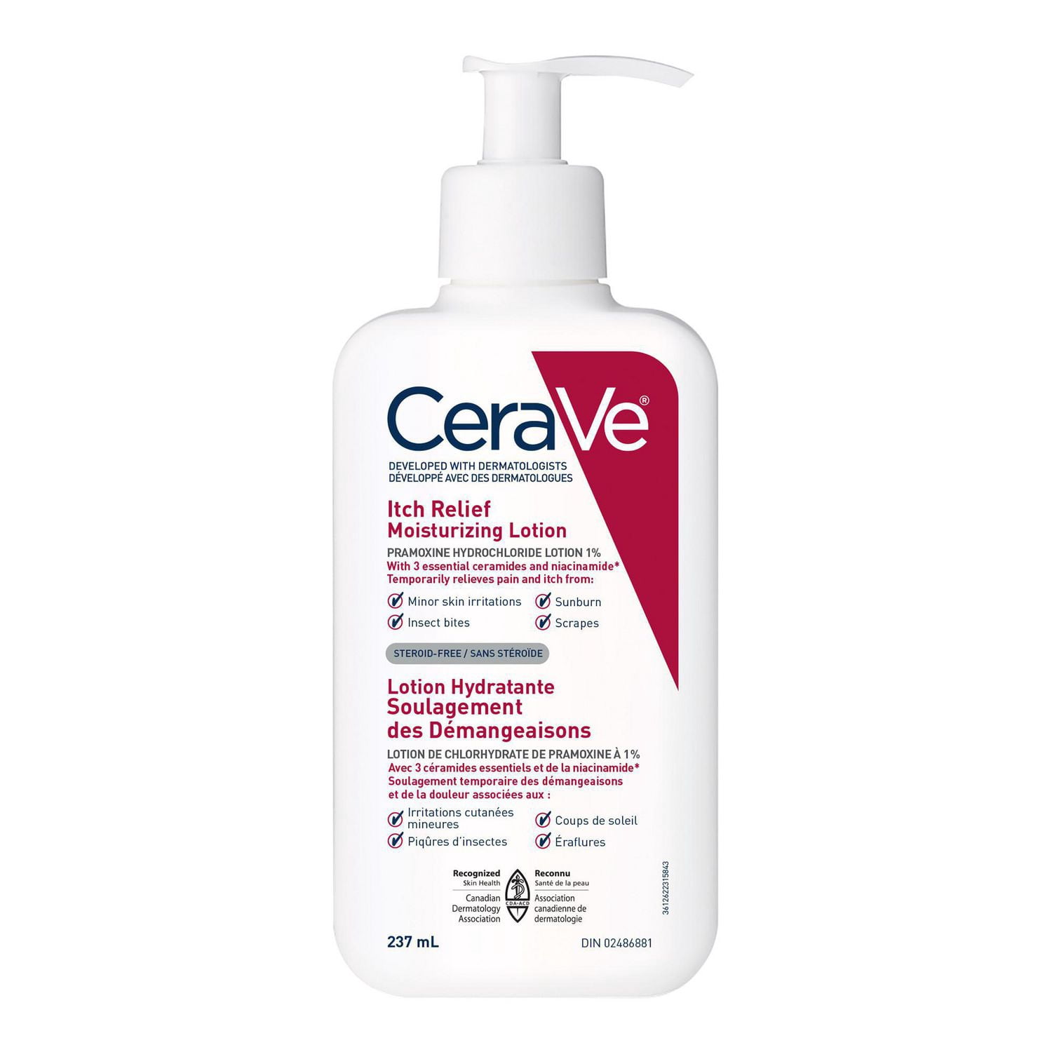 CeraVe Itch Relief Moisturizing Lotion, Anti-Itch Lotion with