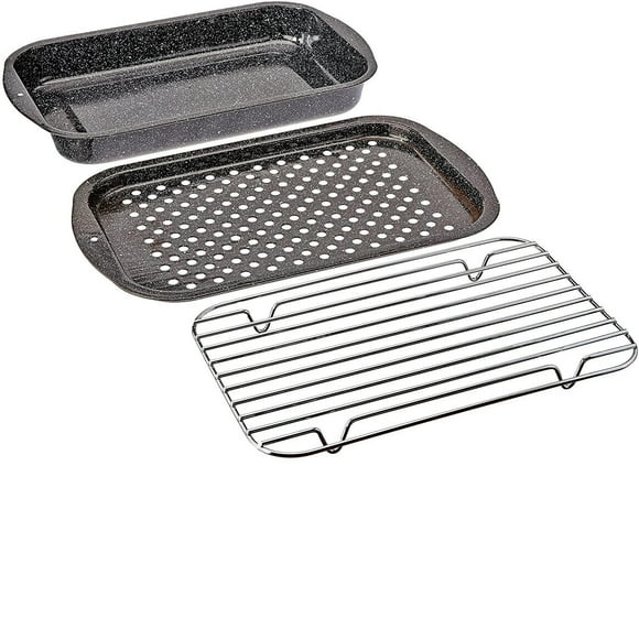 3Pc Bake Broil Grill Set, 3Pc Set