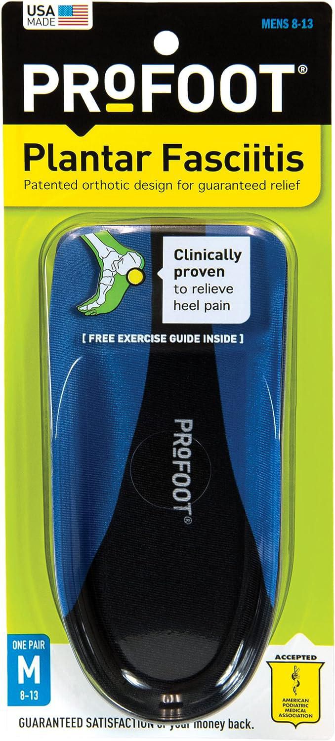 ProFoot® Plantar Fasciitis Men's Heel Support Insoles