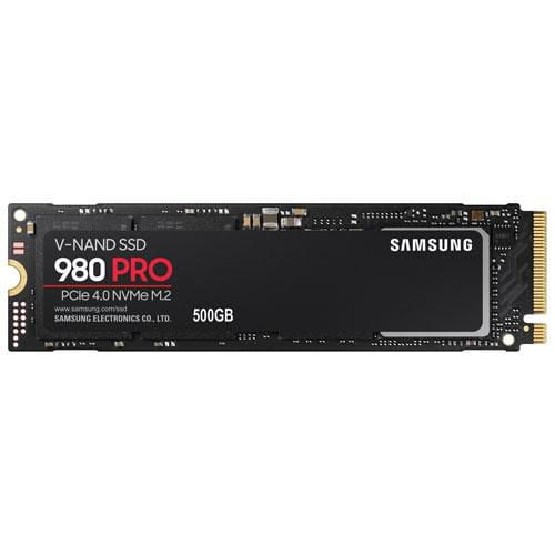 Disque SSD interne Samsung 980 Pro 500 Go NVMe PCI-e 