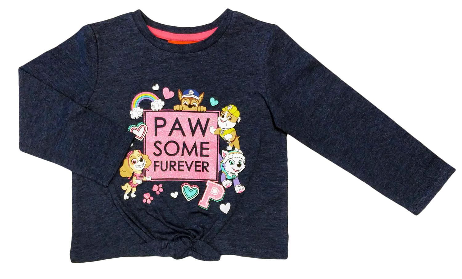 Paw Patrol Toddler Girl's Knotted Top