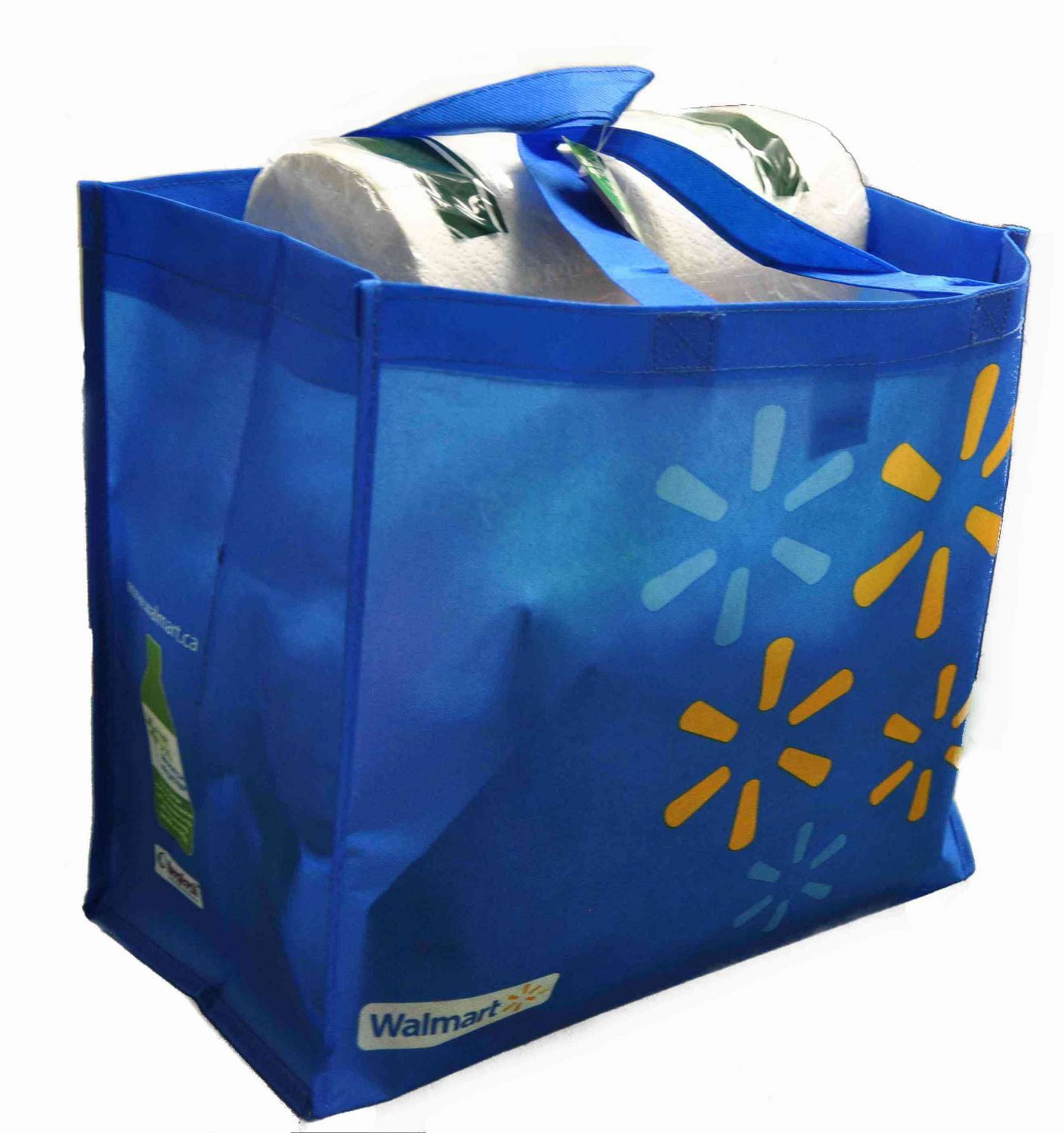 Walmart Iconic Reusable Shopping Bag, Blue - Walmart.ca