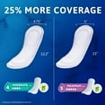 thumbnail image 4 of TENA Intimates Maximum Long Pad, 12 Count, 4 of 9