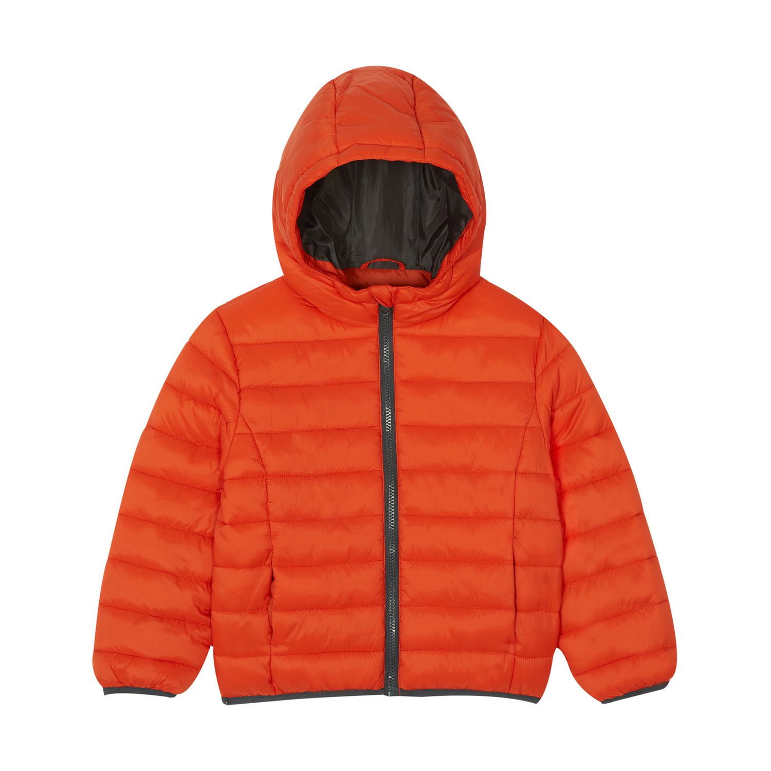 Boys orange 2025 puffer jacket