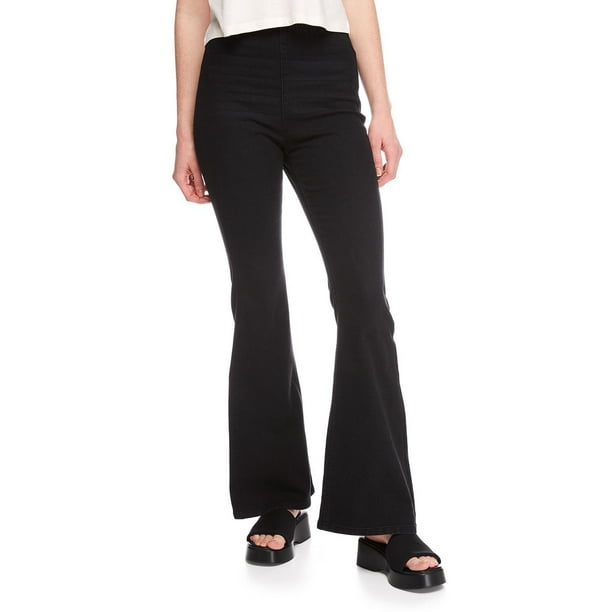 No Boundaries Women's Pull-On Flare Pant - Walmart.ca