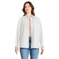 thumbnail image 1 of George Women's Oversized Poplin Shirt, 1 of 6