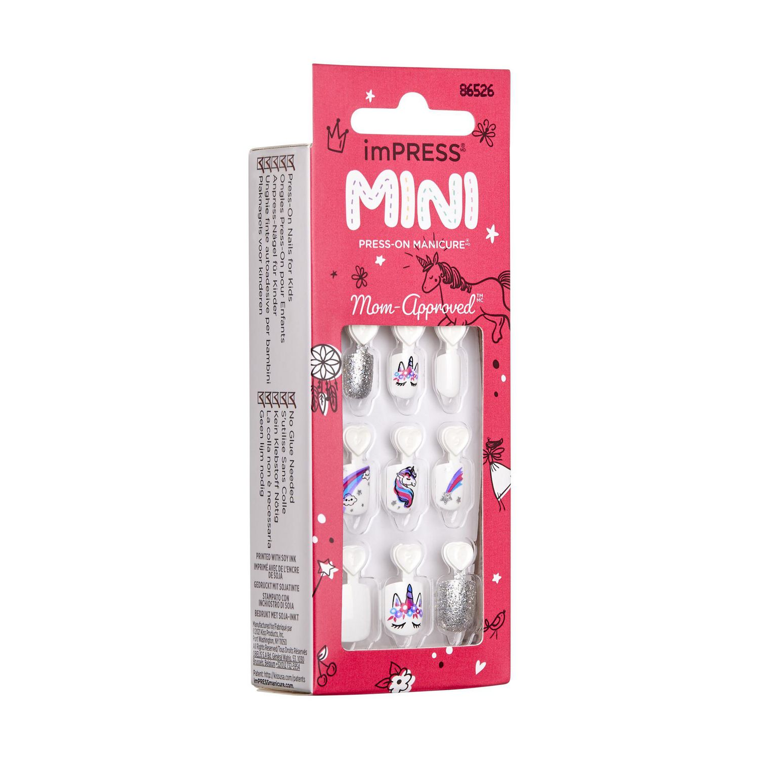 KISS ImPRESS Mini - Myst Un, Fake Nails, 20 Count, Press-ons for