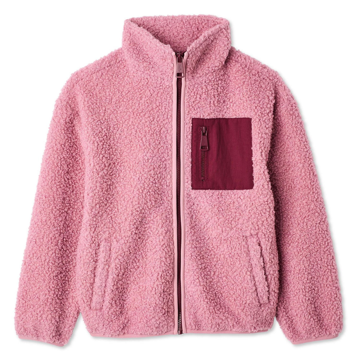 thumbnail image 3 of Veste en molleton pelucheux Justice pour filles, 3 of 3
