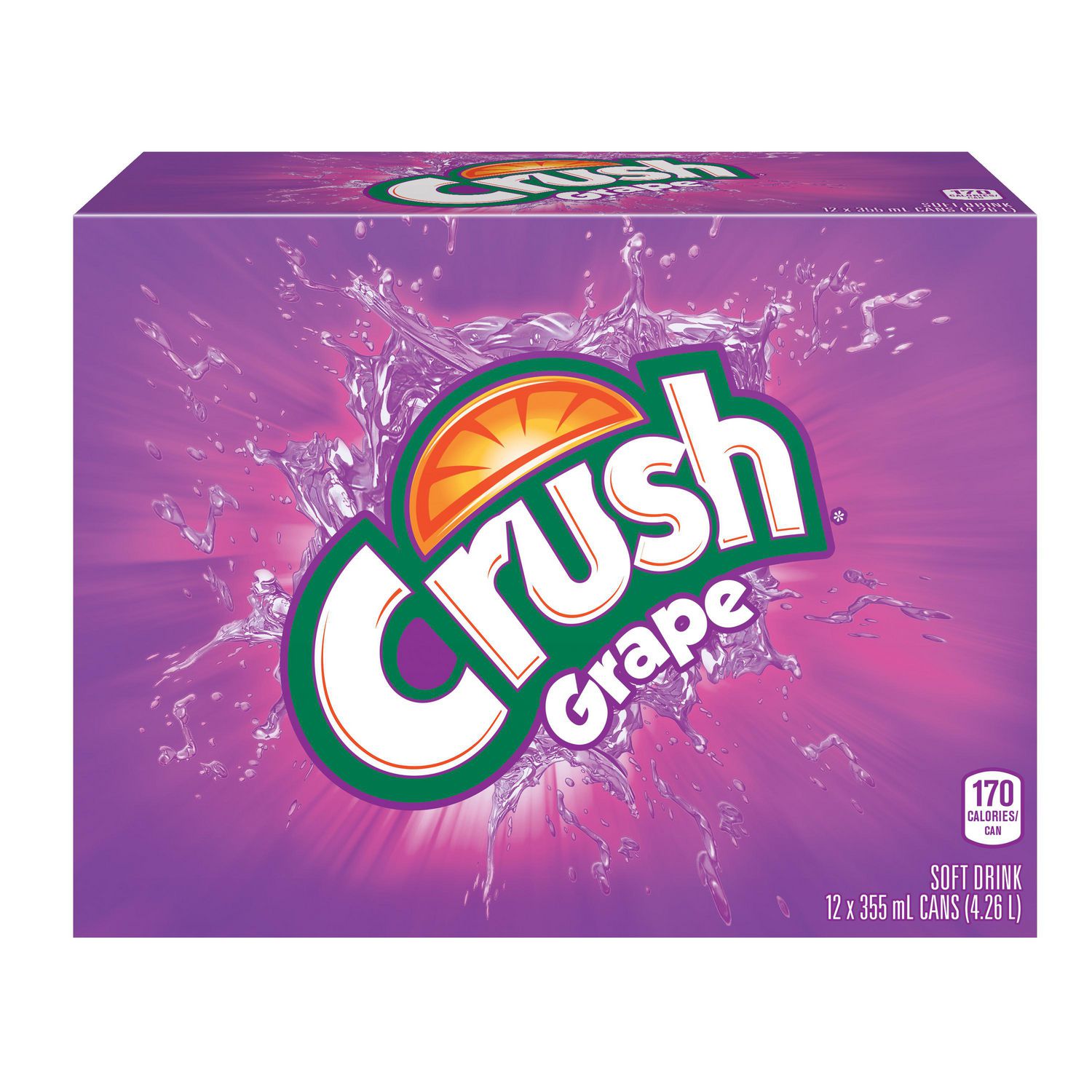 Crush Grape—12 x 355 mL cans Walmart Canada