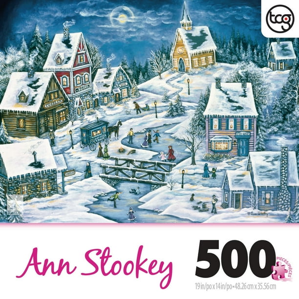 Sure-Lox Casse-tête Ann Stookey - A Hidden Mountain Village, 500 morceaux
