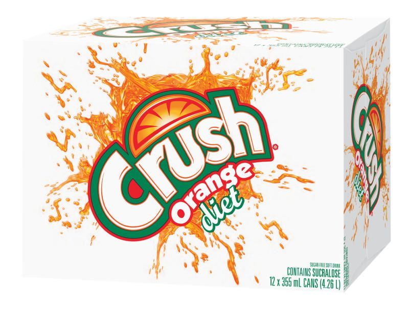 Crush Diet Orange Soda Walmart Canada