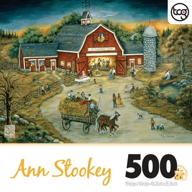 Sure-Lox Casse-tête Ann Stookey - Barn Dance At O'Flannery, 500 morceaux