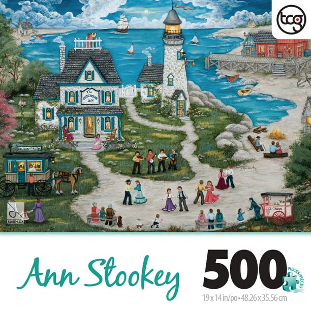Sure-Lox Casse-tête Ann Stookey - Lighthouse, 500 morceaux
