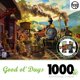 1000 pc - Good ol' Days - Départ au point du jour  (Casse-tête à texture toile) – image 1 sur 1