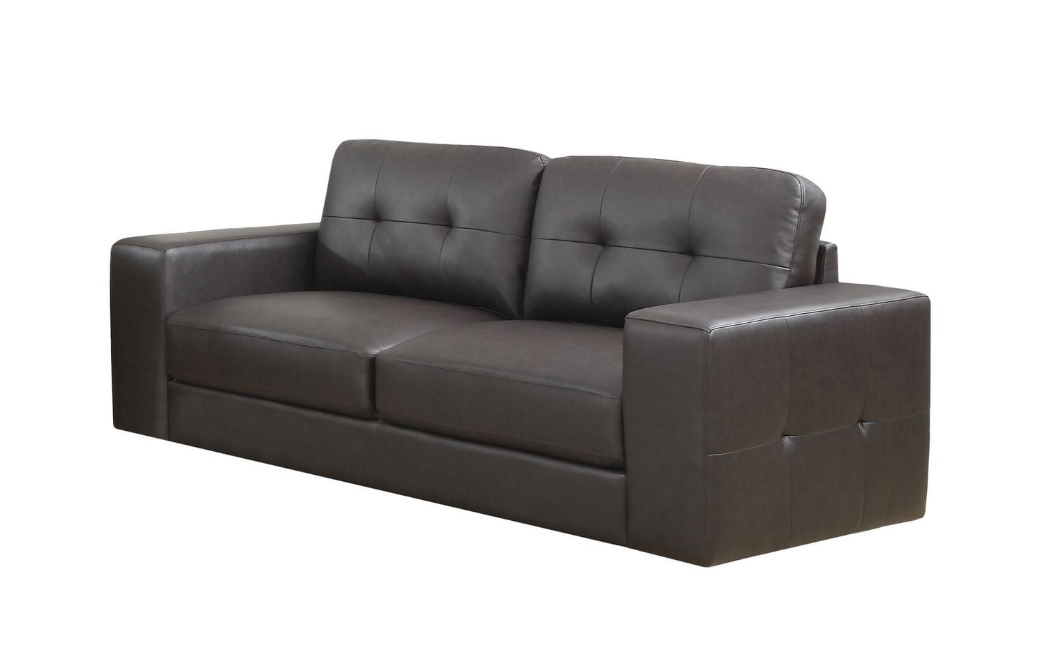 Monarch Specialties Dark Brown Sofa Walmart Canada
