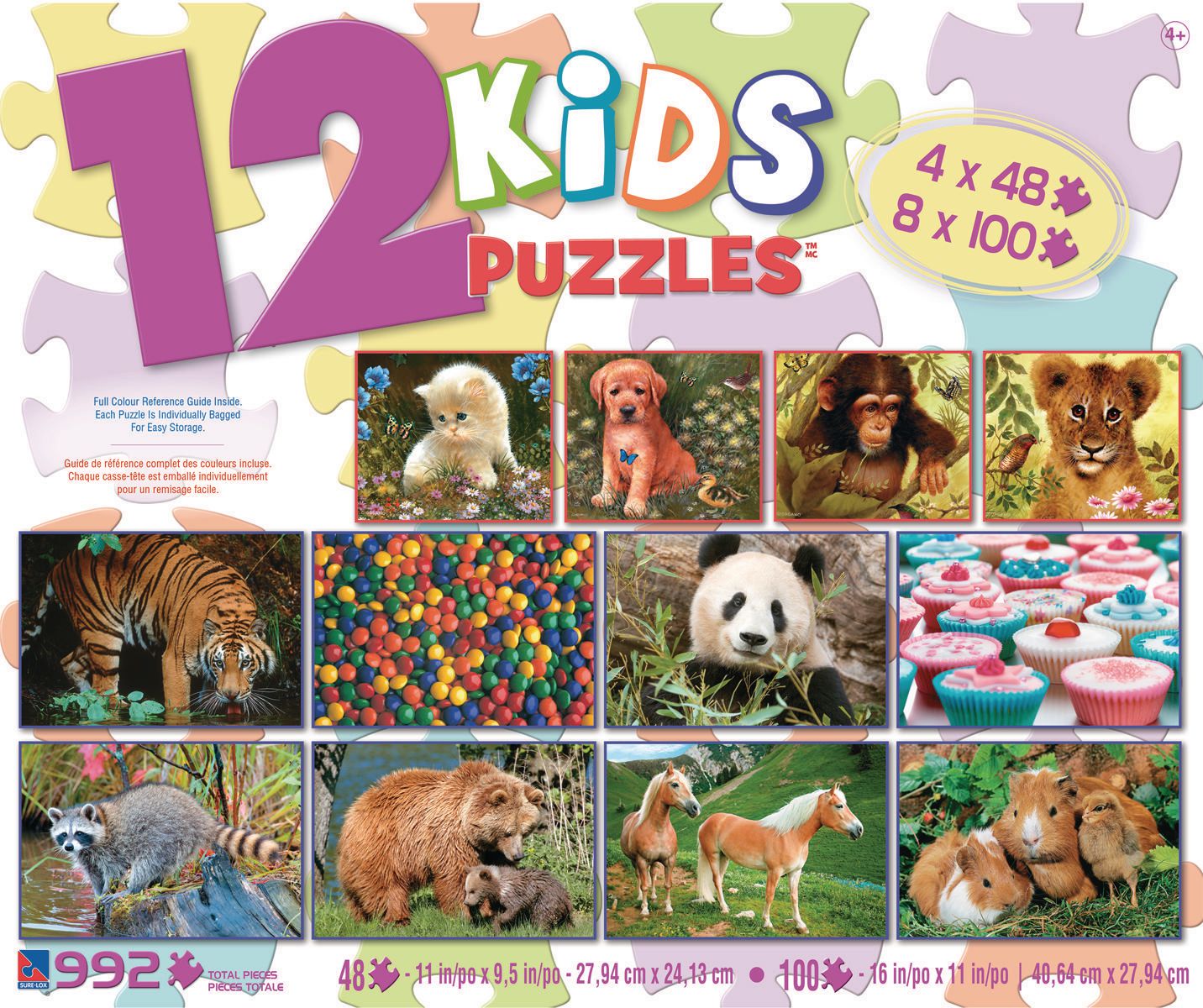 Sure-Lox Kids Puzzle, 12-in-1 Multi-Pack - Walmart.ca