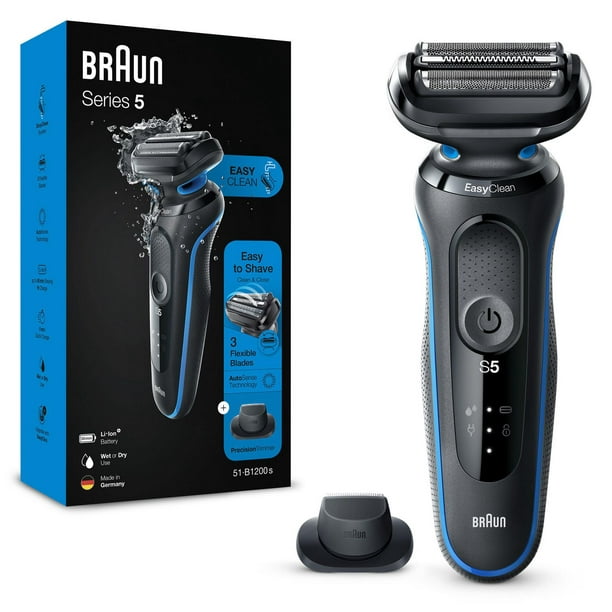 Braun Series 5 5018s Electric Shaver with Precision Trimmer, Wet